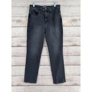 Madewell The Perfect Vintage Jean Women's‎ Size 29 Black/Gray